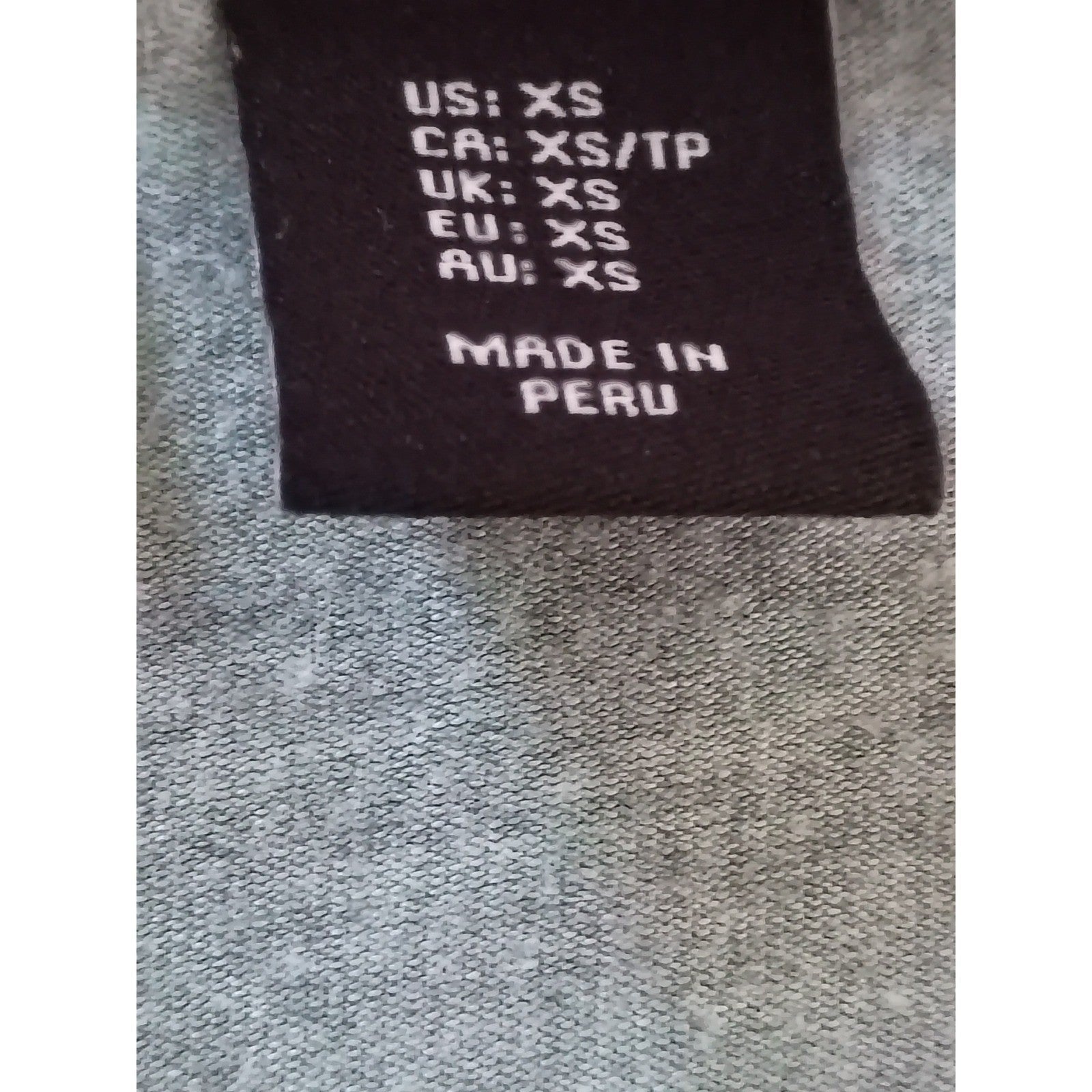 Adrienne Vittadini Long Sleeve Crew Neck Top Light Teal Blue Fits S Minimalist