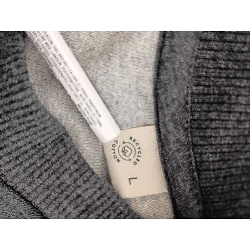 Katxi Clothing Sweatshirt L Dark Gray Skull Graphic Recycled Organic Cotton Euro