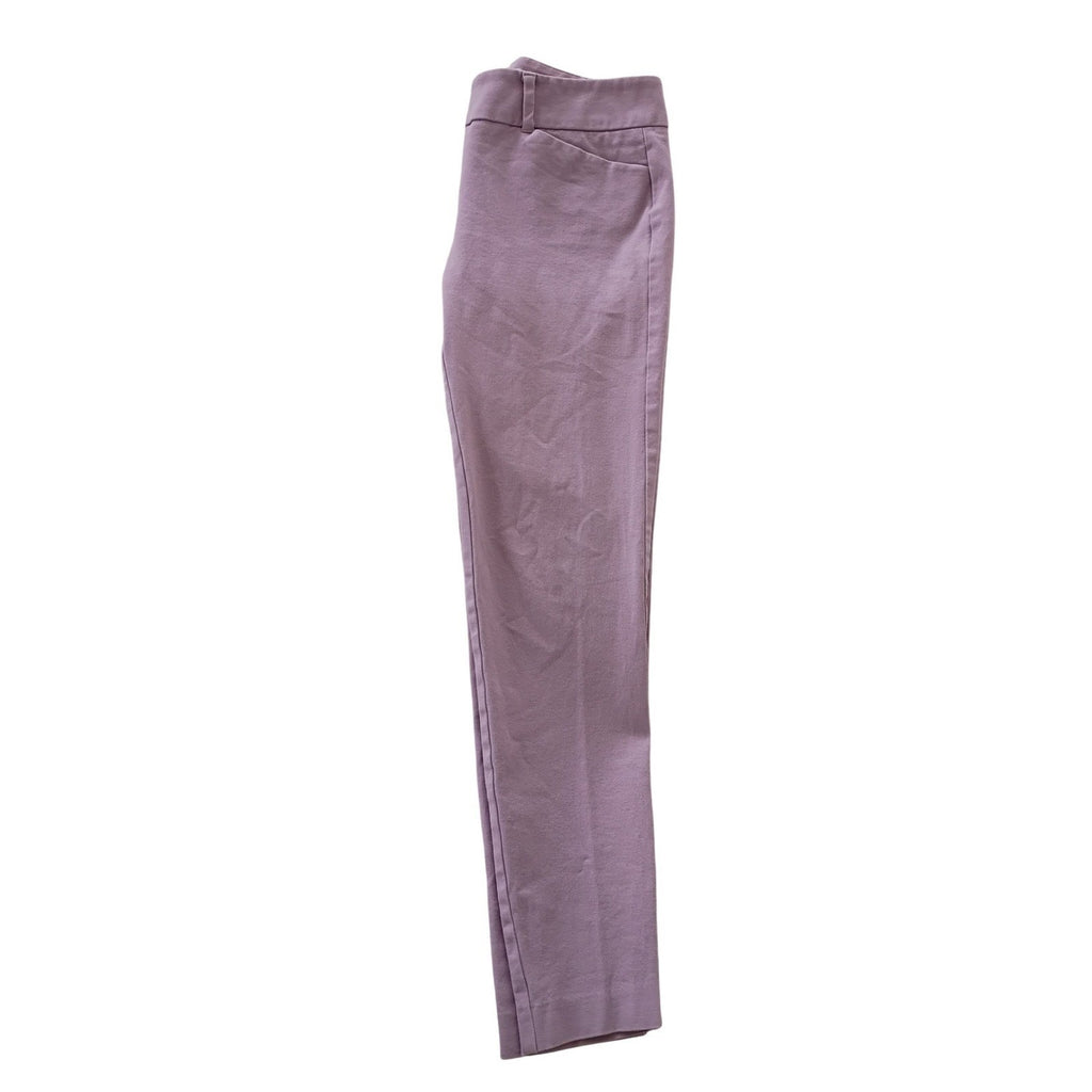 New York Company Stretch Pink Cropped Career Pants Womens Size 2