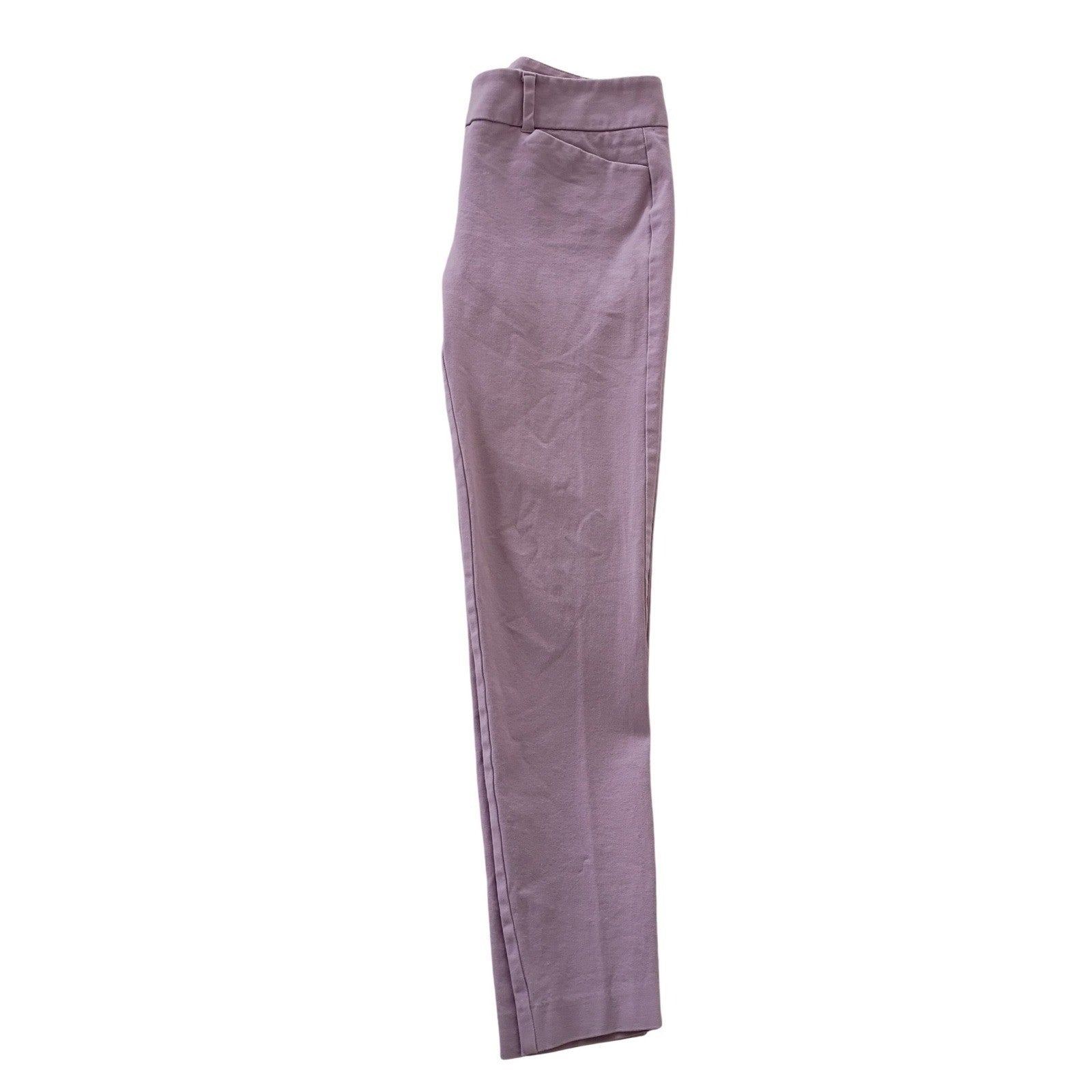 New York Company Stretch Pink Cropped Career Pants Womens Size 2