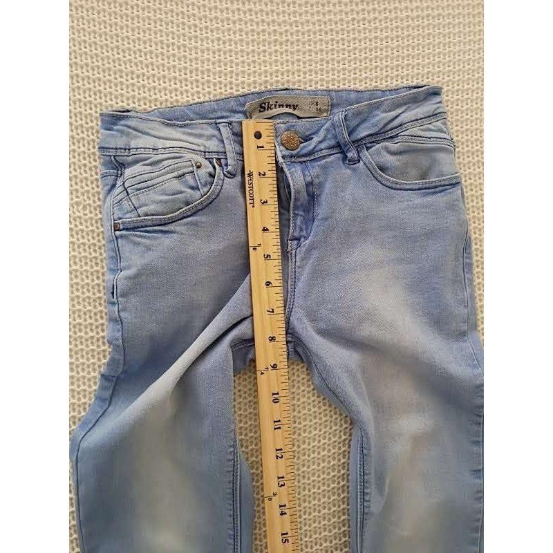 New Look Skinny Jeans Light Wash Blue Denim UK 8 EU 36 US 4 32L