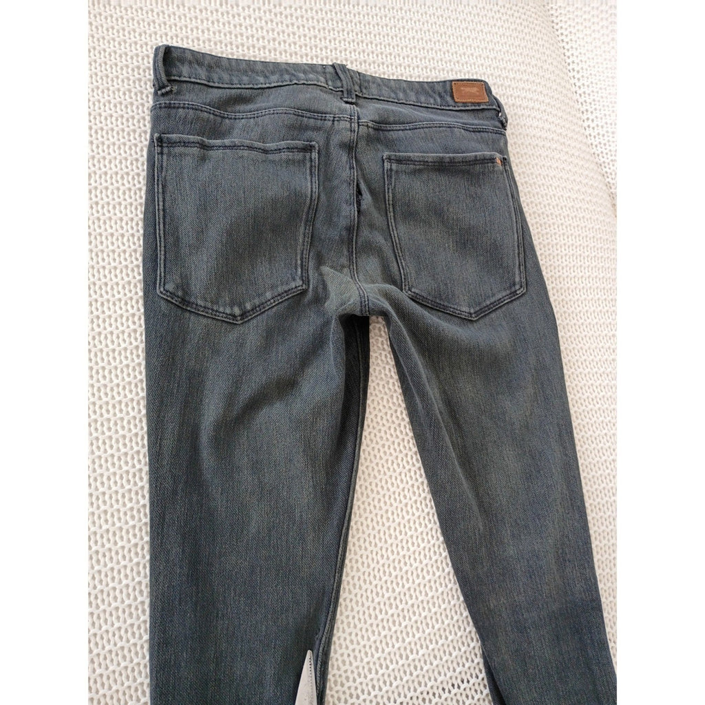Obey Propaganda Skinny Jeggings Charcoal Grey Dark Wash Denim Women Size 28x30