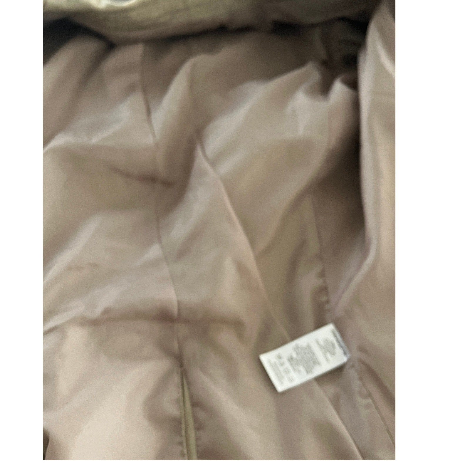 Chadwicks of Boston Beige 98%Cotton Blazer Jacket Size 14 Two Button