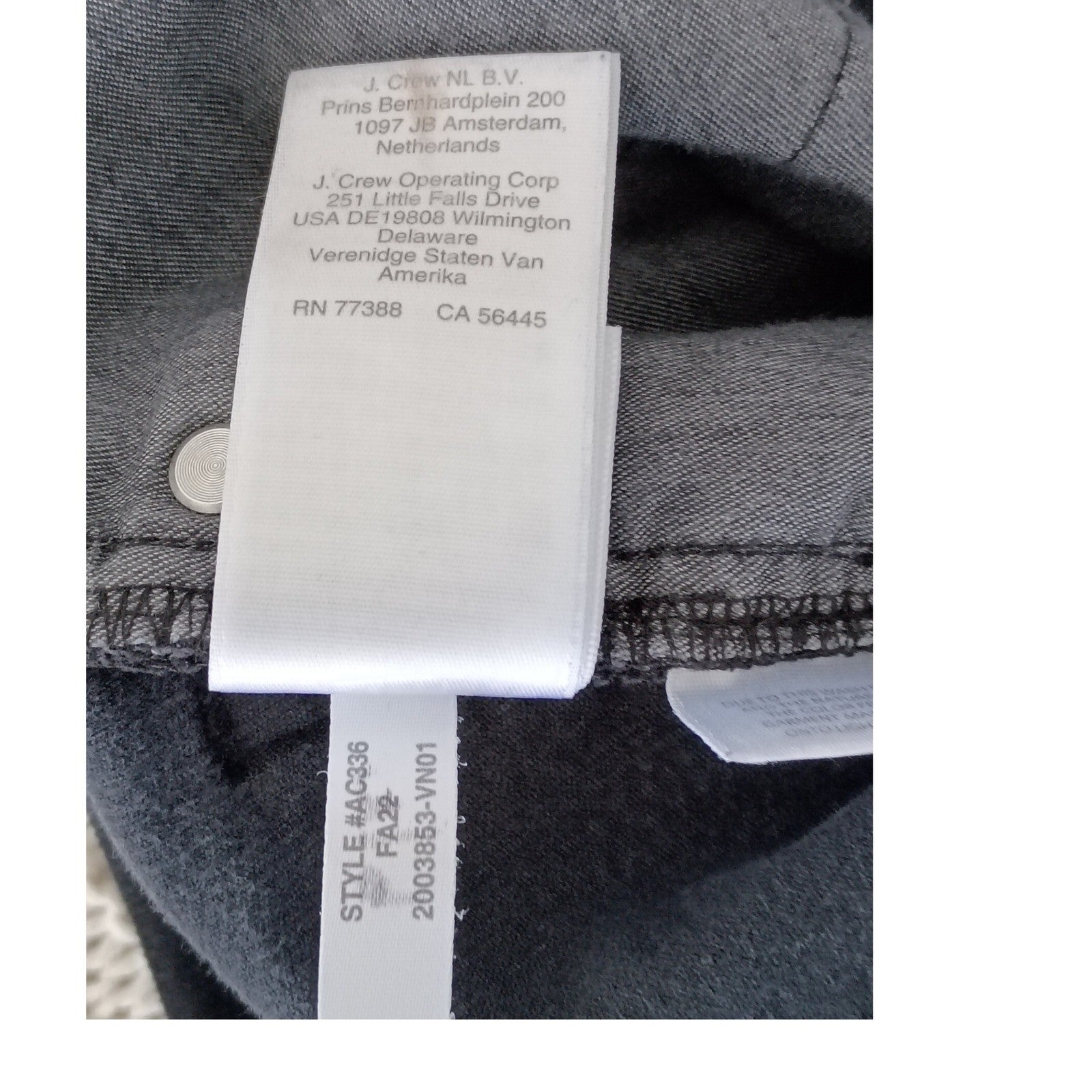 J.Crew Re-Imagined Navy Corduroy Slim Straight Pants 26Tx30 Tall Girl Fit NWOT