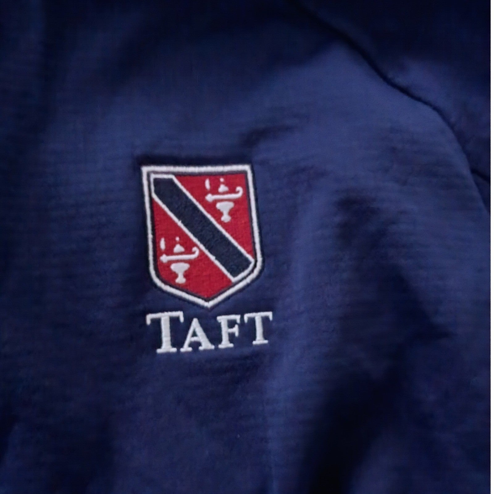 UNDER ARMOUR Taft Univ. Quarter Zip Pullover Sweatshirt Navy Blue M