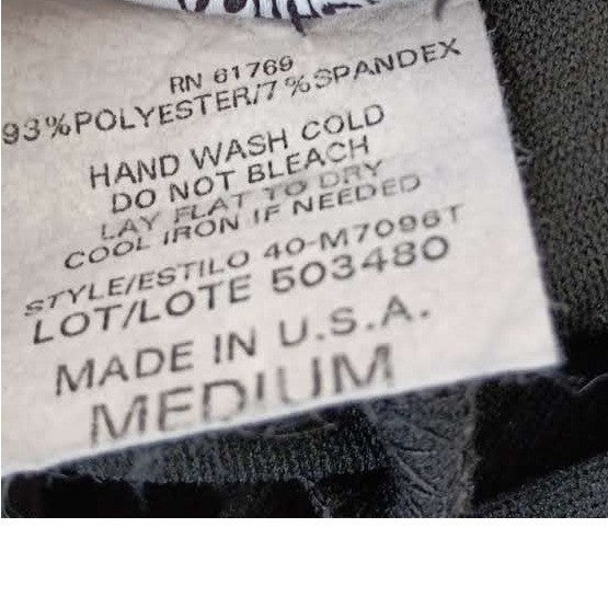 SHARON ANTHONY Black Wide Leg Comfortable Casual Pants Medium -Made in the USA