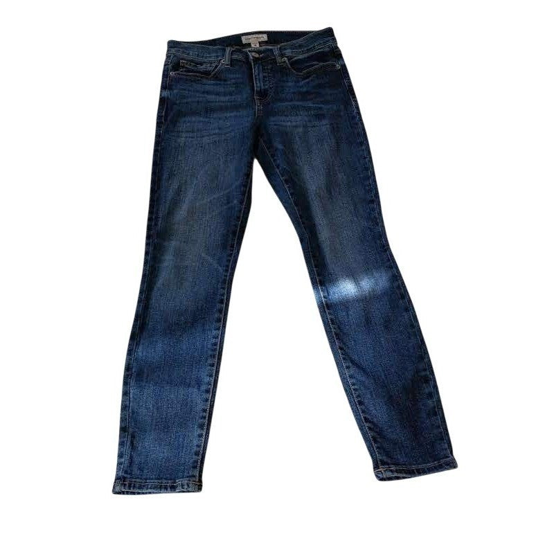 Lucky Brand Ava Mid Rise Skinny Jeans Dark Wash Blue Denim 27x27 NWOT