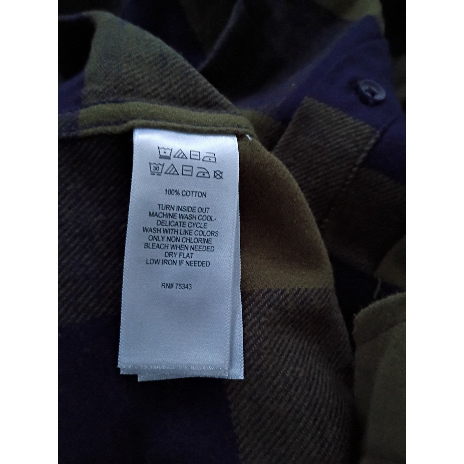 Redmond Clothing NWT Mens Everyday Cozy Casual Plaid Button Front Shirt Size M