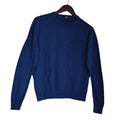 Uniqlo Men's Navy 100% Extra Fine Merino Wool Crew Neck Sweater Large