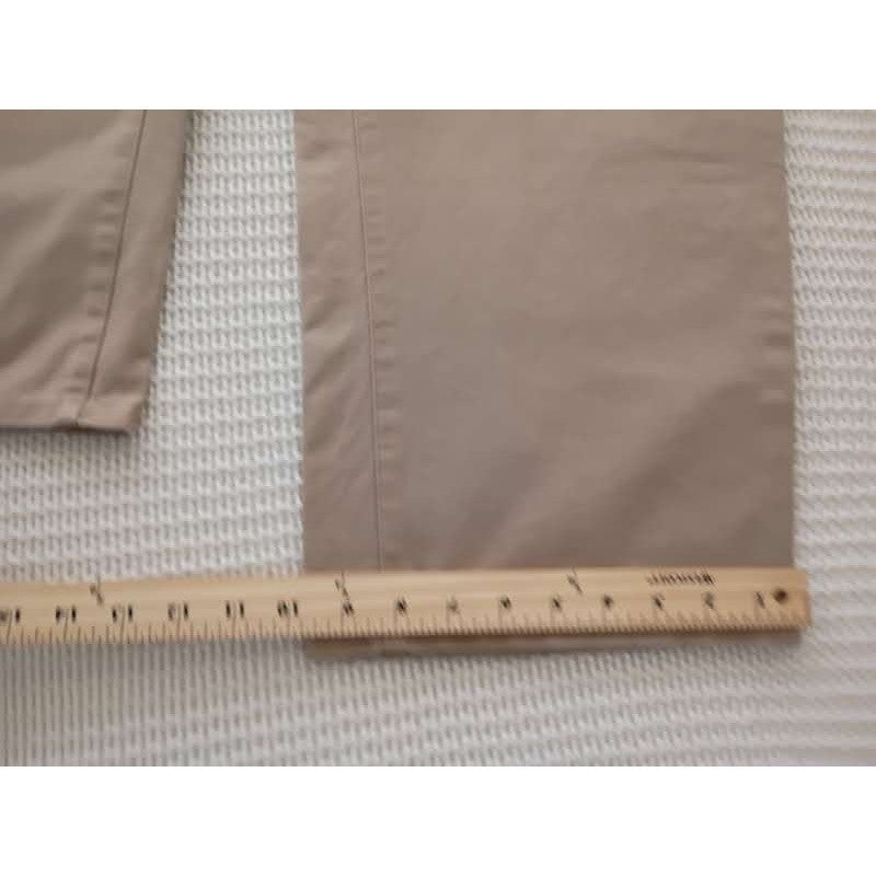 Gap Hudson Straight Leg Khaki Tan Chino Pants Mens 36x30 Cotton Trousers