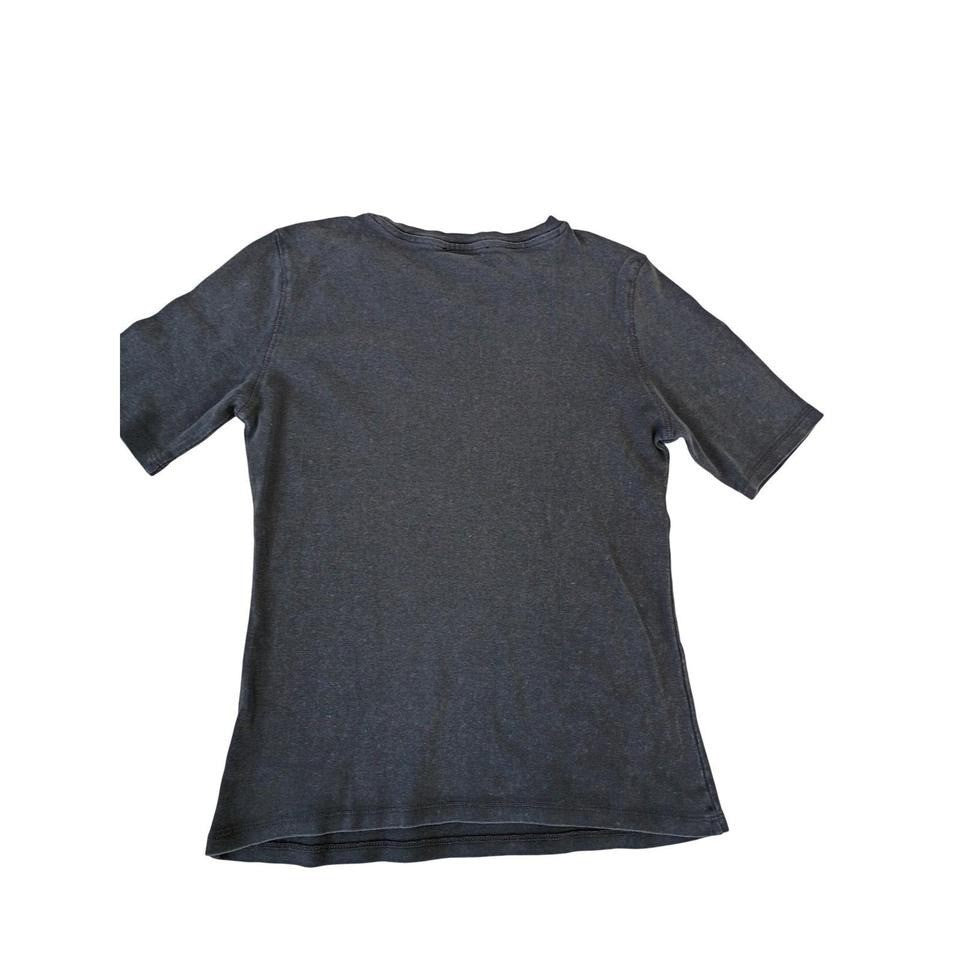 Lot of 2 Zara Gap Mossimo Womens Basic Short Sleeve Tops Black Grey S XS