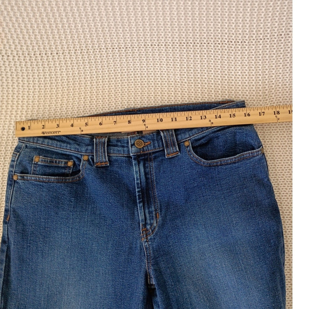 RuffHewn Womens Bootcut Jeans Size 10 30x31 Mid Wash Blue Stretch Denim
