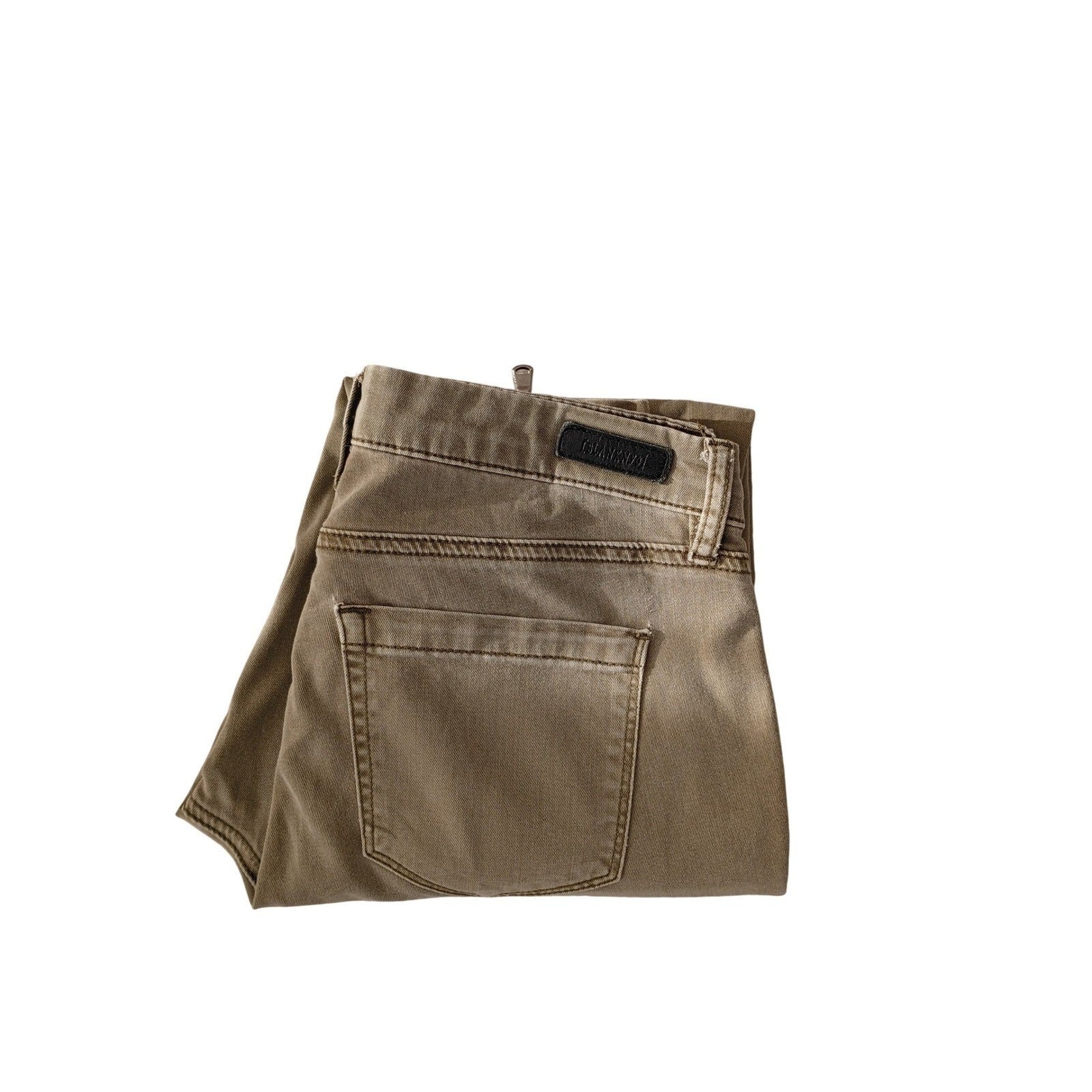 BLANKNYC Cargo Pants Khaki Zip Pockets Utility Style Size 28x27
