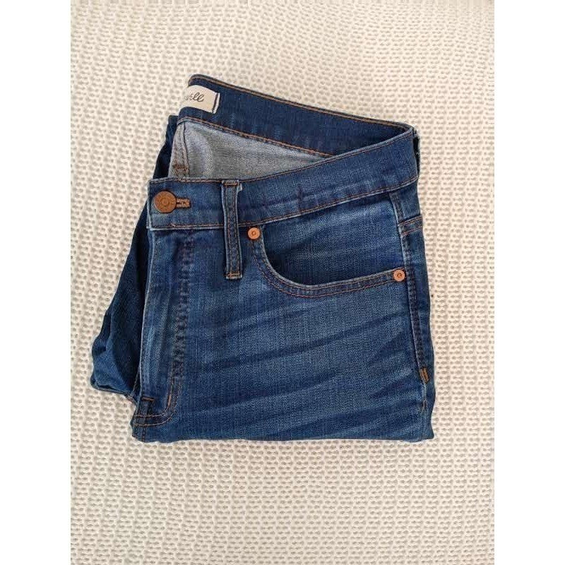 Madewell 9 High-Rise Skinny Jeans 30x28 Medium Wash Blue Stretch Denim