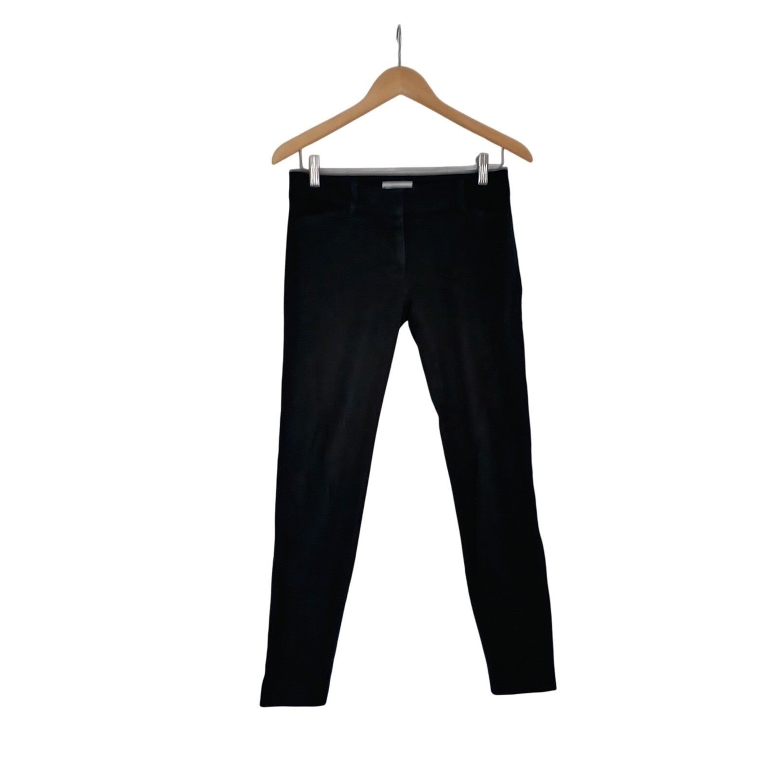 New York Company Black Stretch Pants Size 0 Tailored Fit Ankle Length