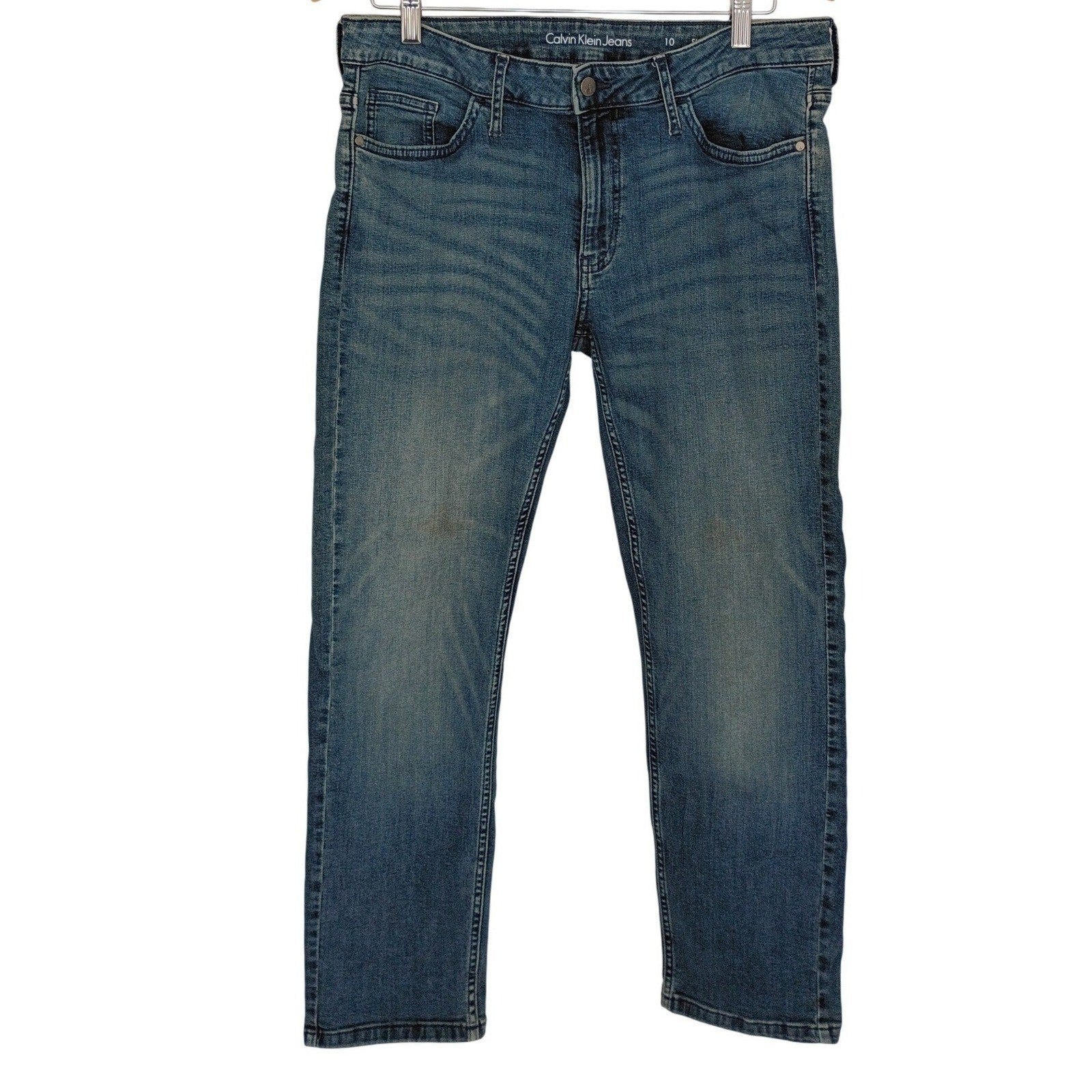 Calvin Klein Jeans Slim Boyfriend Mid Wash Denim Women's Size 10 W30x29