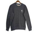 Katxi Clothing Sweatshirt L Dark Gray Skull Graphic Recycled Organic Cotton Euro