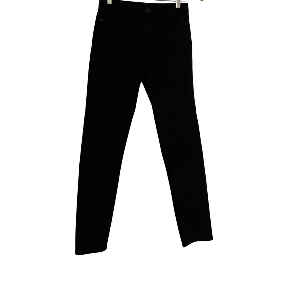 Uniqlo Jeans Womens Black Skinny Tapered High Rise Ultra Stretch Pants 26