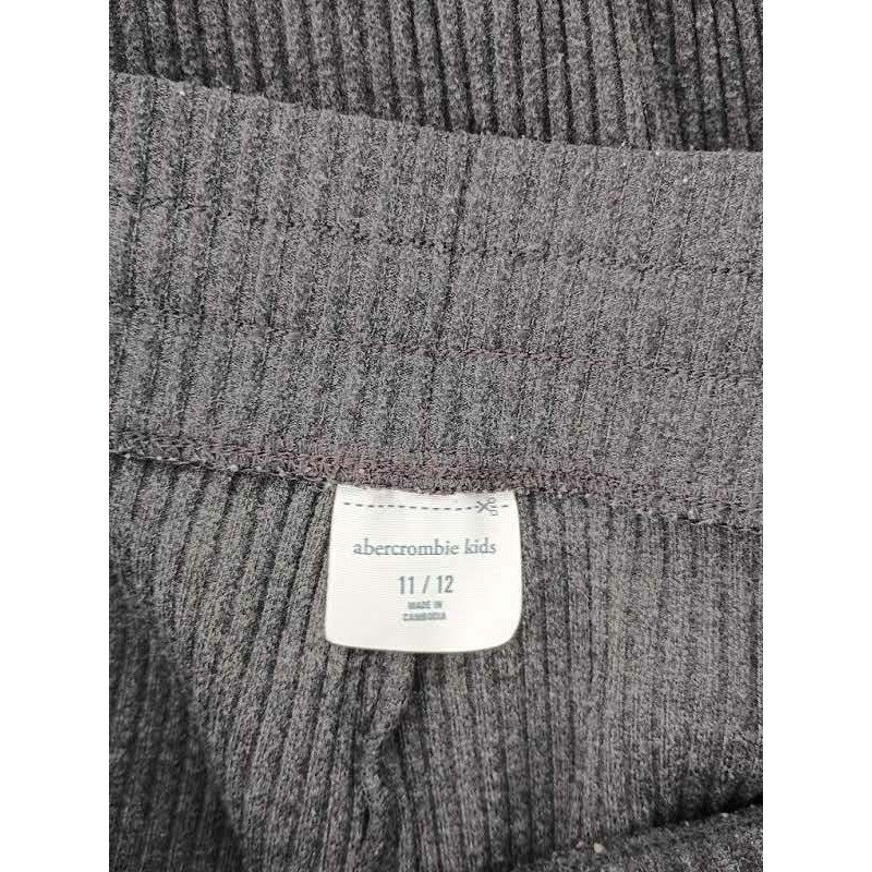 Abercrombie Youth Ribbed Flare Knit Jogger Pants Petite Fit Waist 25–26