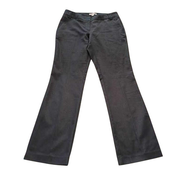 New York & Company Bootcut Dress Pants Black Cotton Blend Womens 2P 28x28 NWOT