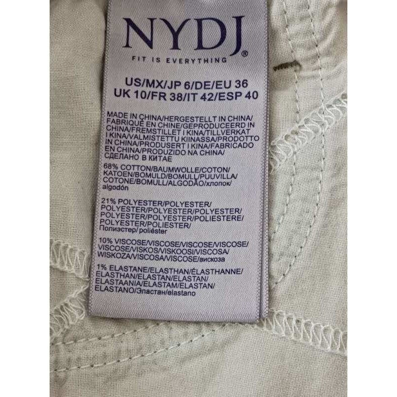 NYDJ Ami Lift Tuck Tech Skinny Jeans Grey Raw Hem Ankle Slit 28x29 Casual Chic