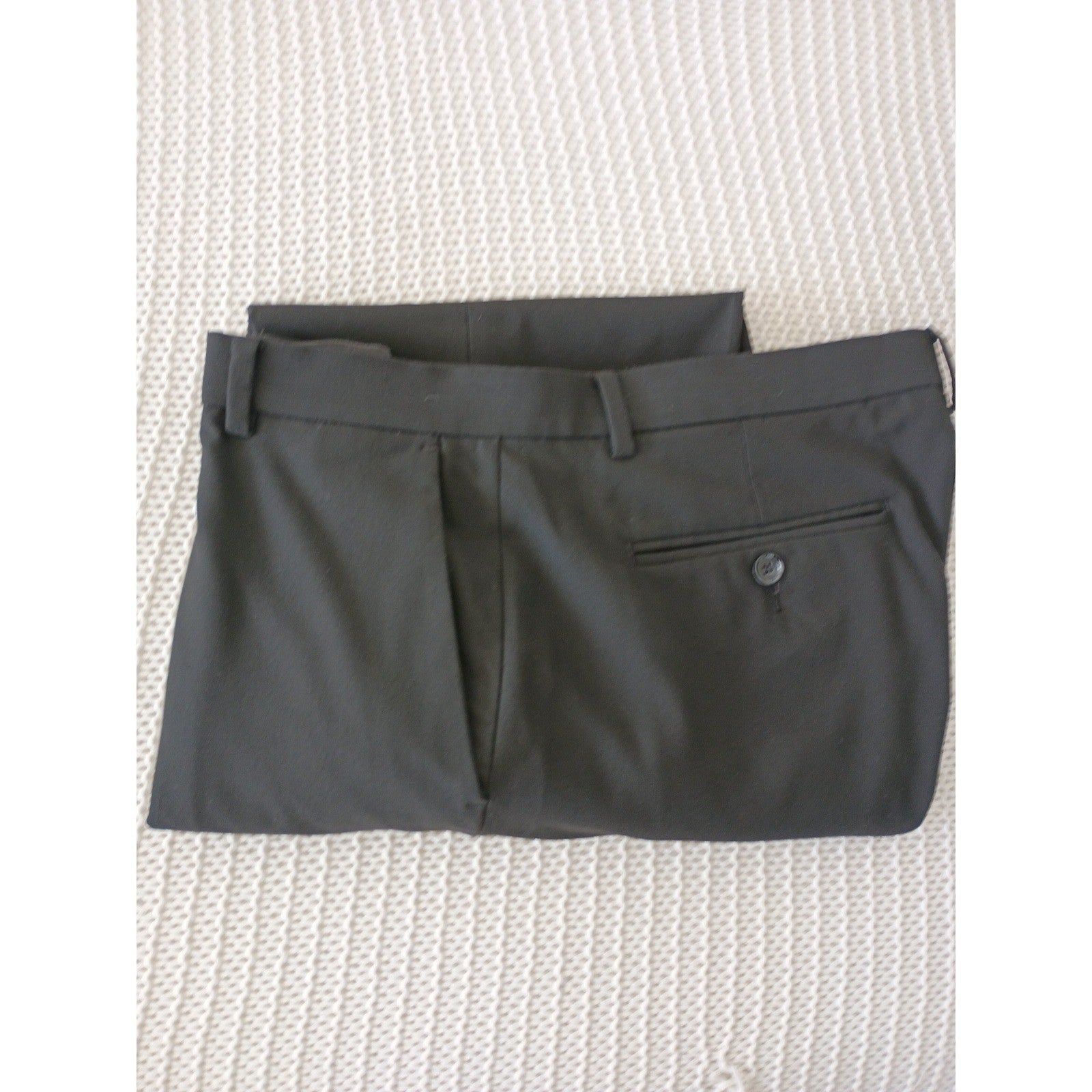 Calvin Klein Infinite Slim Fit Dress Pants Men's 34x32 Black 4-Way Stretch NWOT