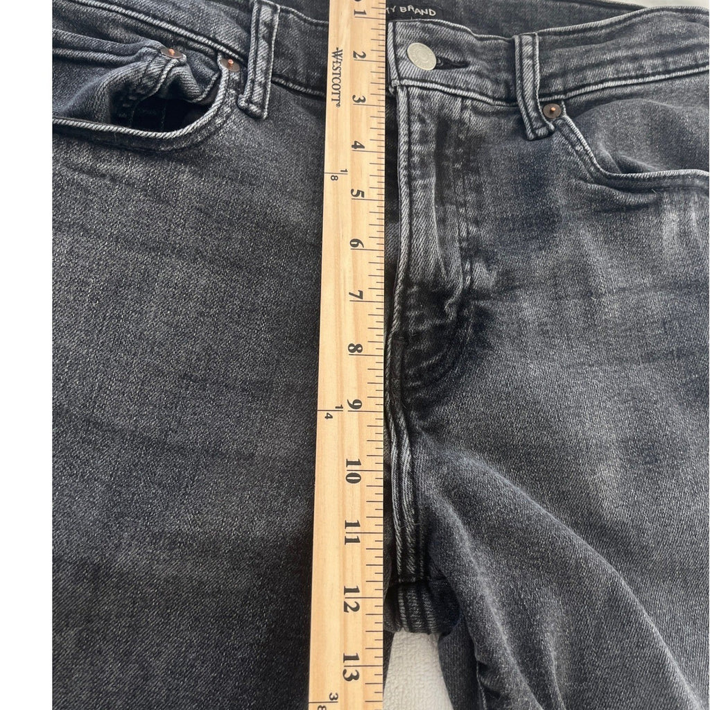 Lucky Brand Men's Black Straight Leg Jeans W33 L32 NWOT Classic Minimalist