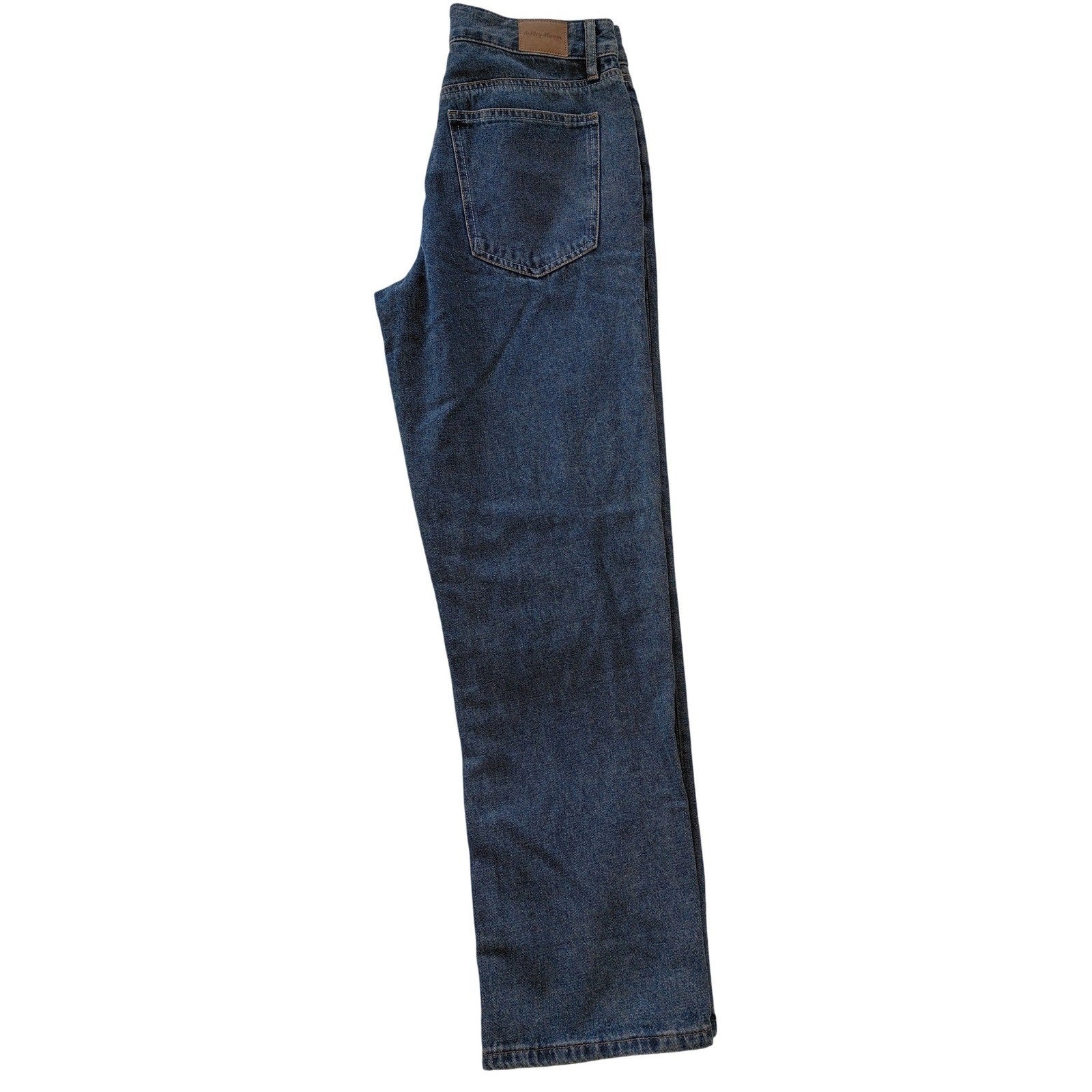 Ashley Mason Premium Women Jeans Blue Wash Size 3 26 Straight Leg Denim