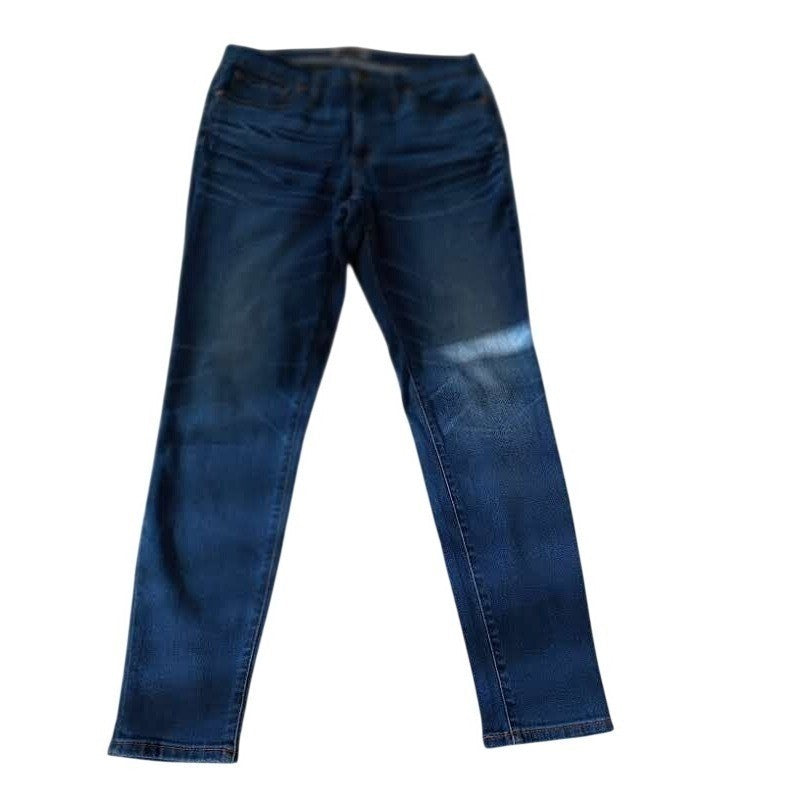 Madewell 9 High-Rise Skinny Jeans 30x28 Medium Wash Blue Stretch Denim