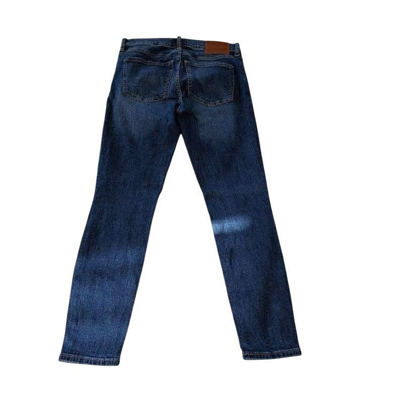 Lucky Brand Ava Mid Rise Skinny Jeans Dark Wash Blue Denim 27x27 NWOT