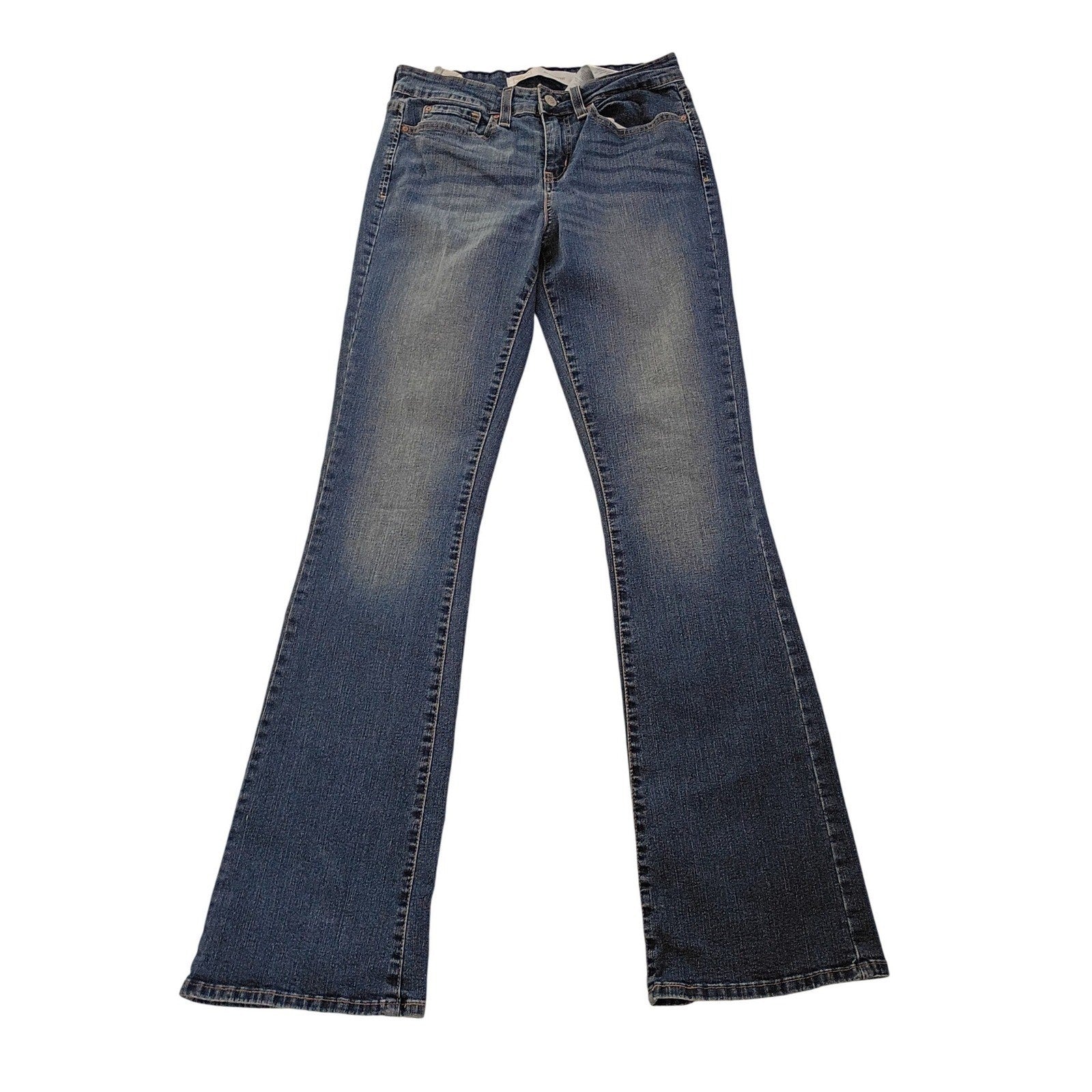 Levi Strauss Signature Gold Tall Bootcut Jeans 27x34 Mid Rise Denim Classic
