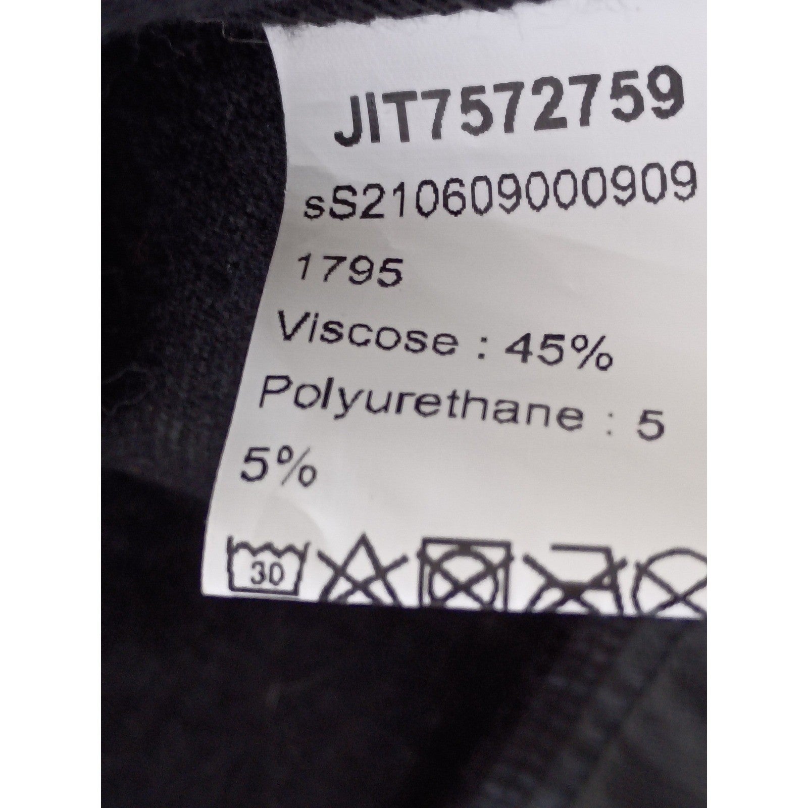 SHEIN Moto Jacket S Black Faux Leather Asymmetrical Zip Biker Goth Luxe Coat