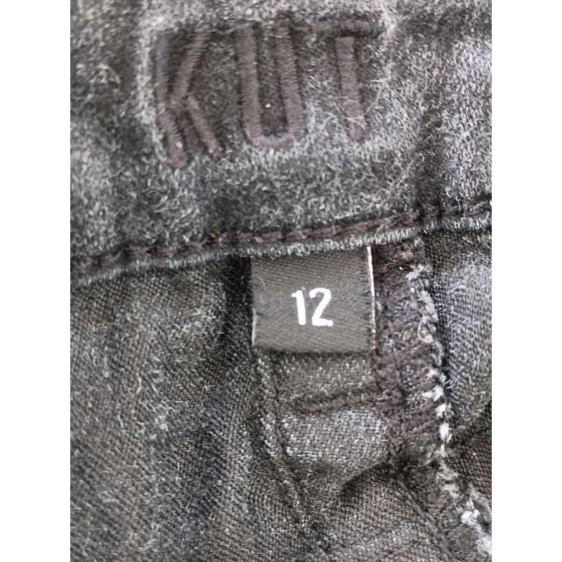 KUT from the Kloth Black Super Comfy Straight Leg Stretch Denim Jeans 32x30