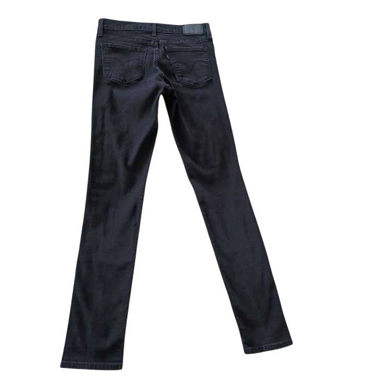 Levi's 311 Shaping Skinny Jeans 28x29 Faded Black Mid Rise Denim NWOT - Classic