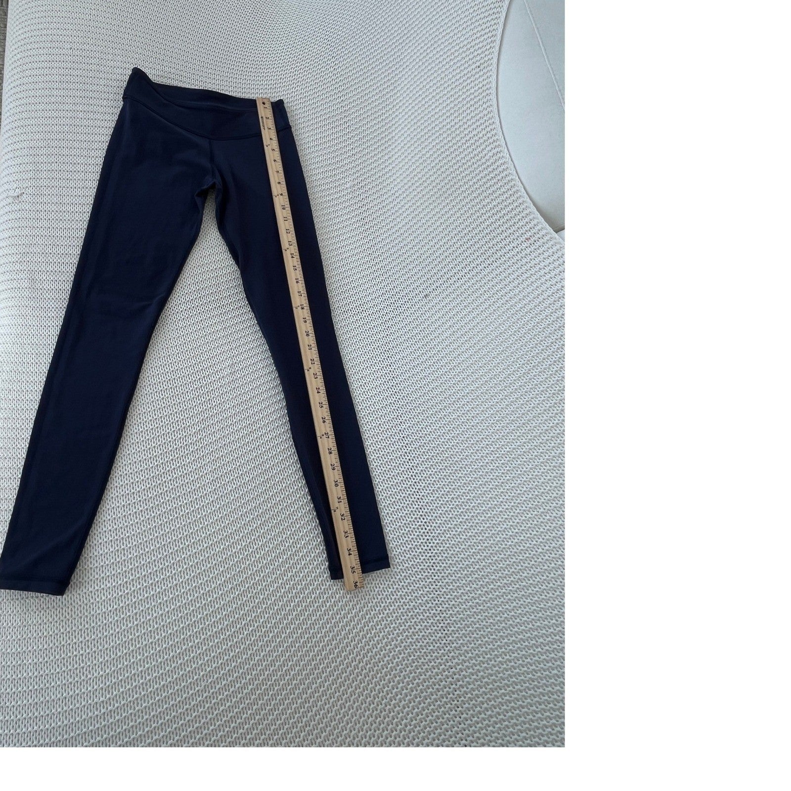 Ivivva Lululemon Navy Athletic Leggings Girls 14 Fits Womens Small