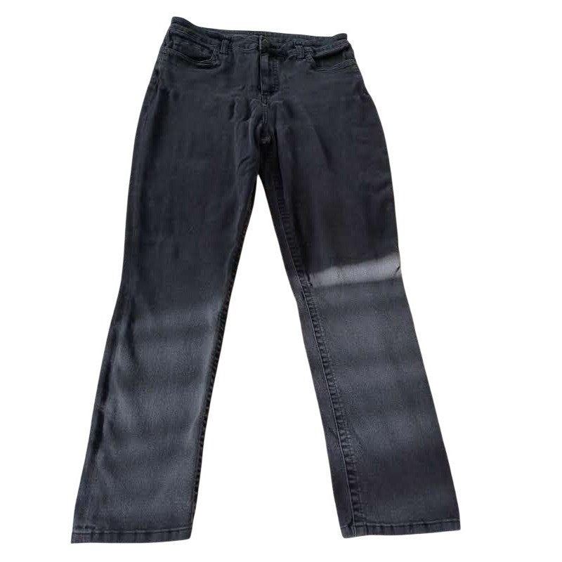 KUT from the Kloth Black Super Comfy Straight Leg Stretch Denim Jeans 32x30