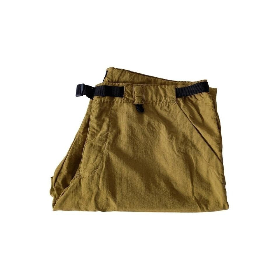 REI Khaki Cargo Pants 10 Nylon Gorpcore Hiking Travel Techwear Outdoor Quick Dry