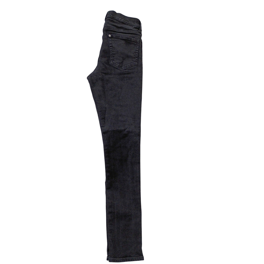 H&M Black Skinny Jeans 29x29 Coupe Moulante Minimalist Chic Dark Wash Versatile