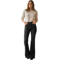Topshop Jamie Bootcut Jeans Washed Black High Rise Denim 26x30 NWOT