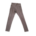 Aerie Chill Play Move High Waisted Space Dye Leggings Heathered Brown M NWOT