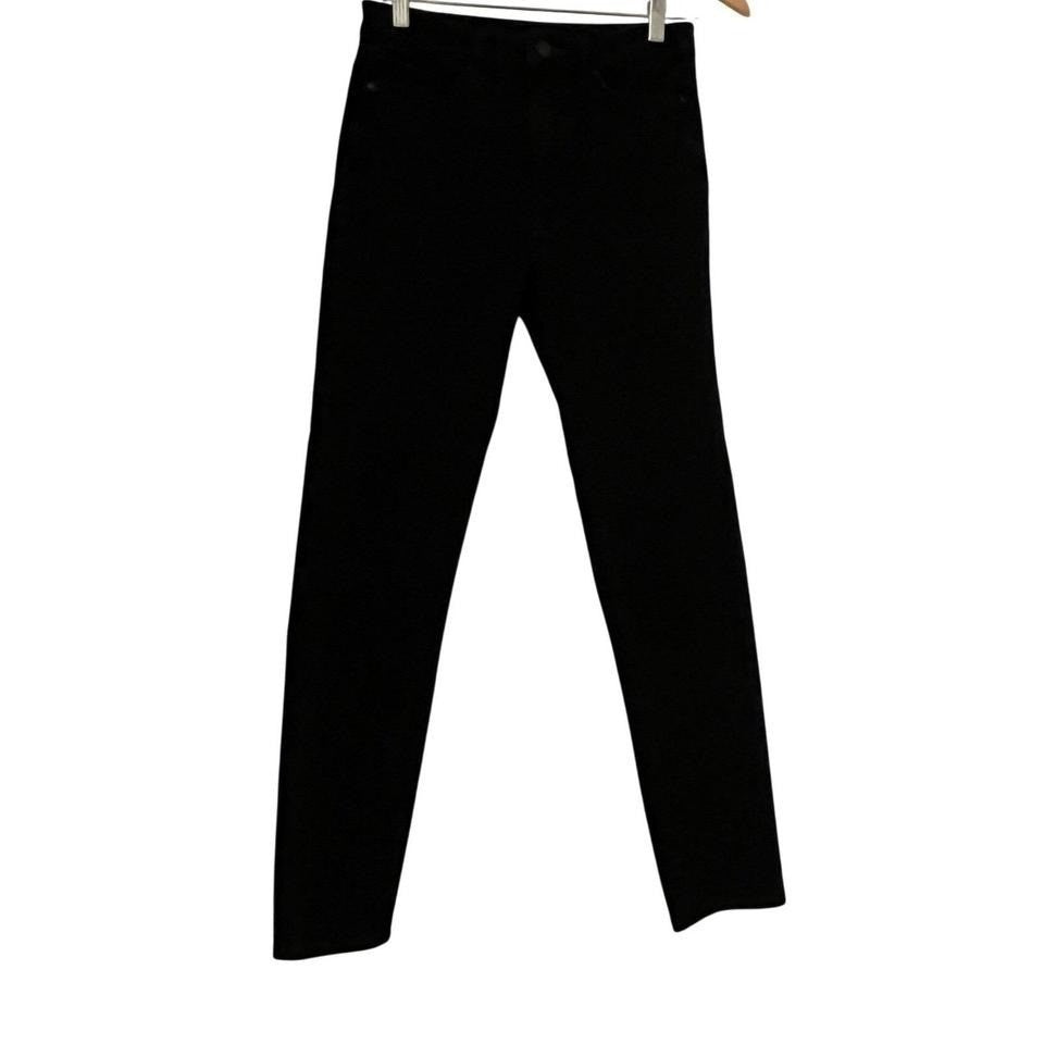 Uniqlo Jeans Womens Black Skinny Tapered High Rise Ultra Stretch Pants 26