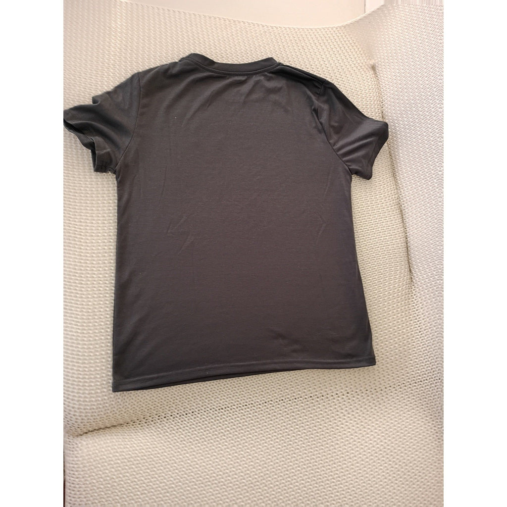 Mystery T Shirt Bundle 4 Pack Size S Gray Black Peach Disco Flamingo Graphic