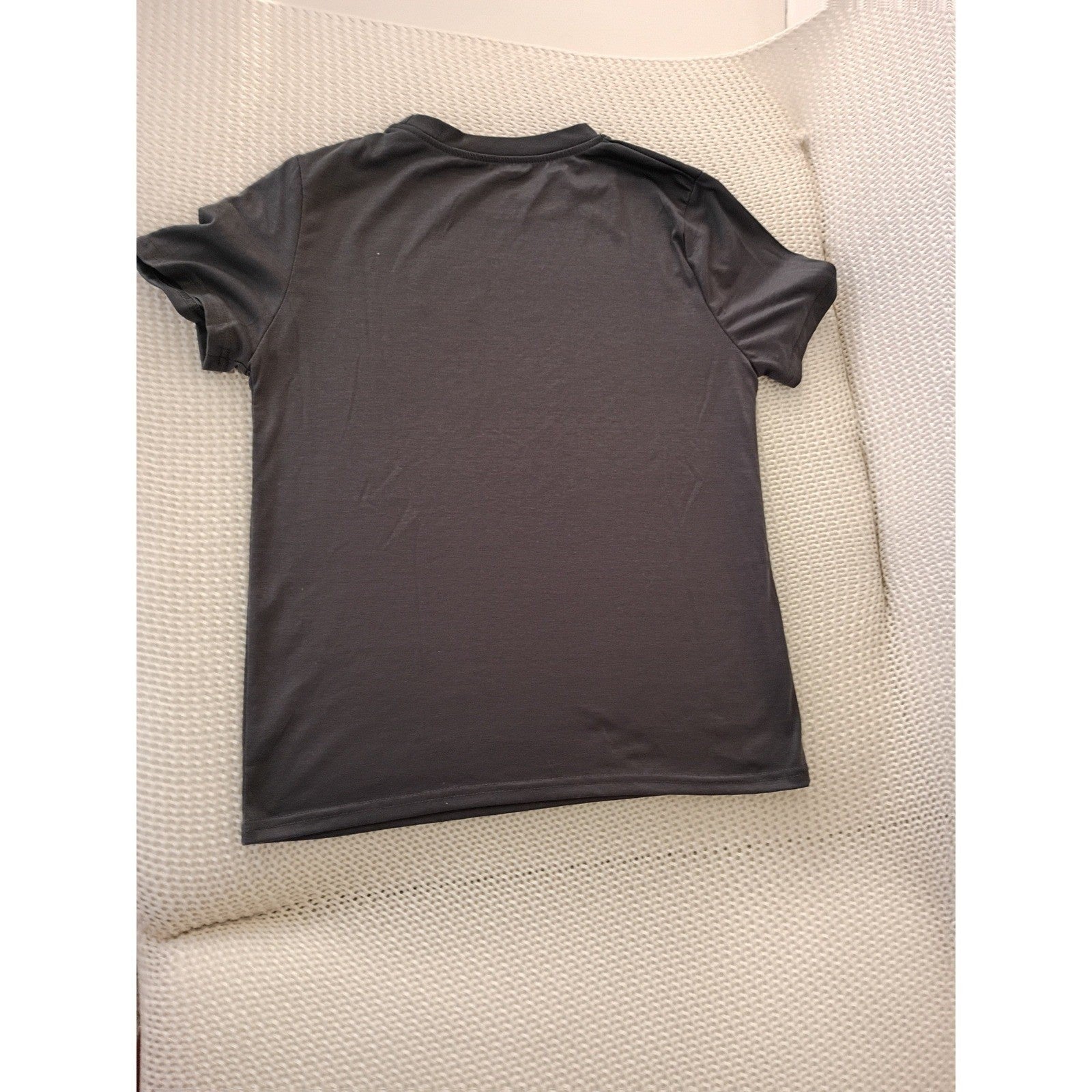 Mystery T Shirt Bundle 4 Pack Size S Gray Black Peach Disco Flamingo Graphic