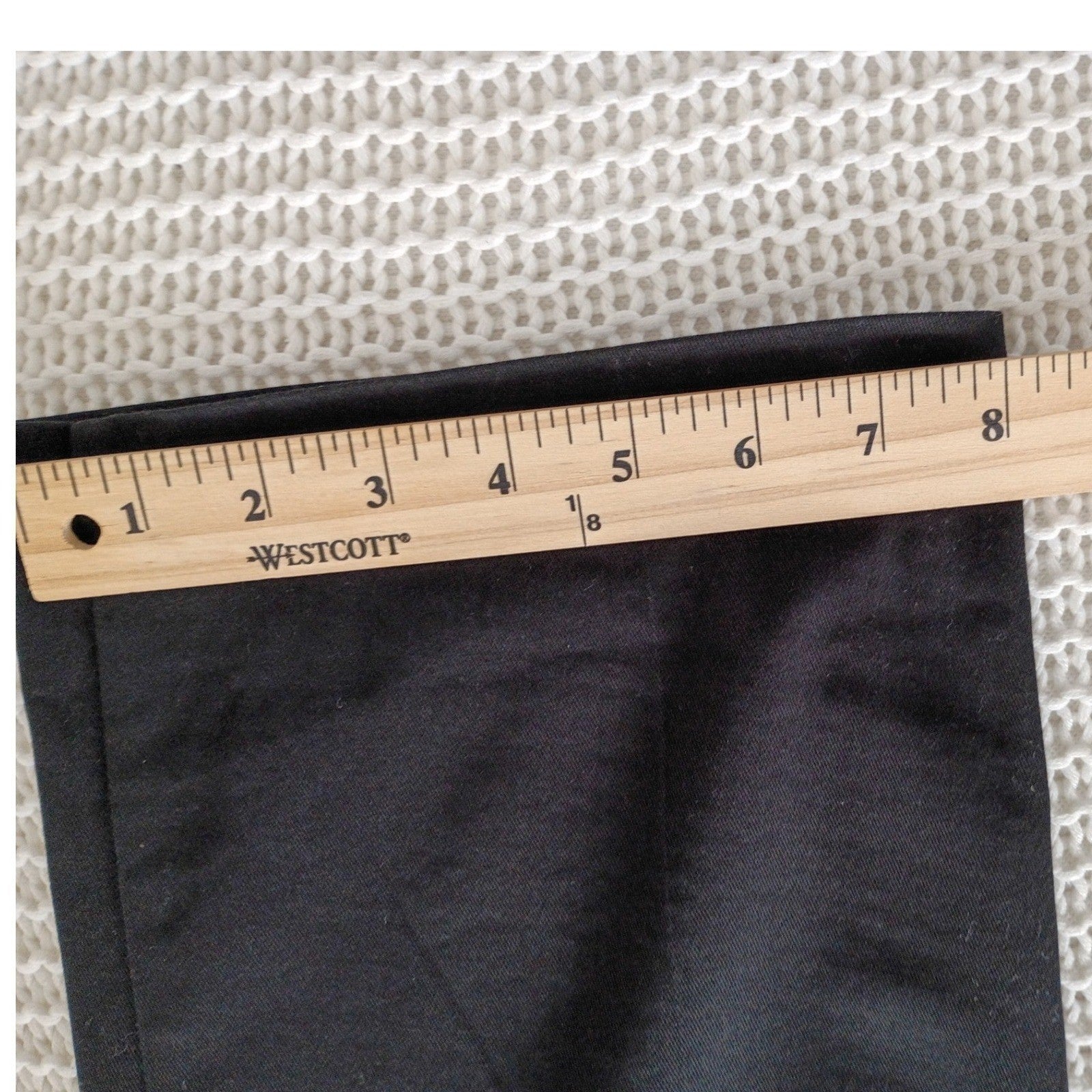 Dockers Men's 33x32 Black Chino Pants Straight Fit Cotton Stretch  Work Sits