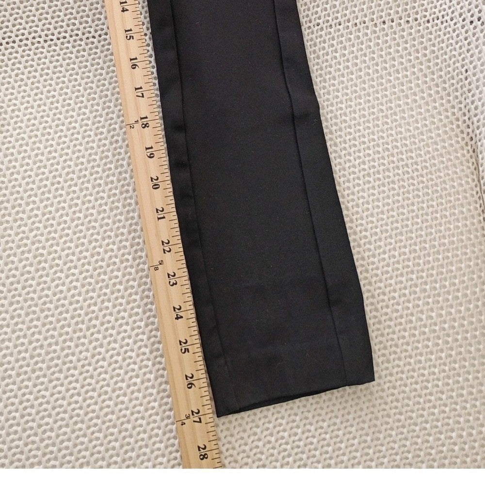 Rag & Bone Classic Black Stretch Legging Pants Made USA W24/25 Minimalist