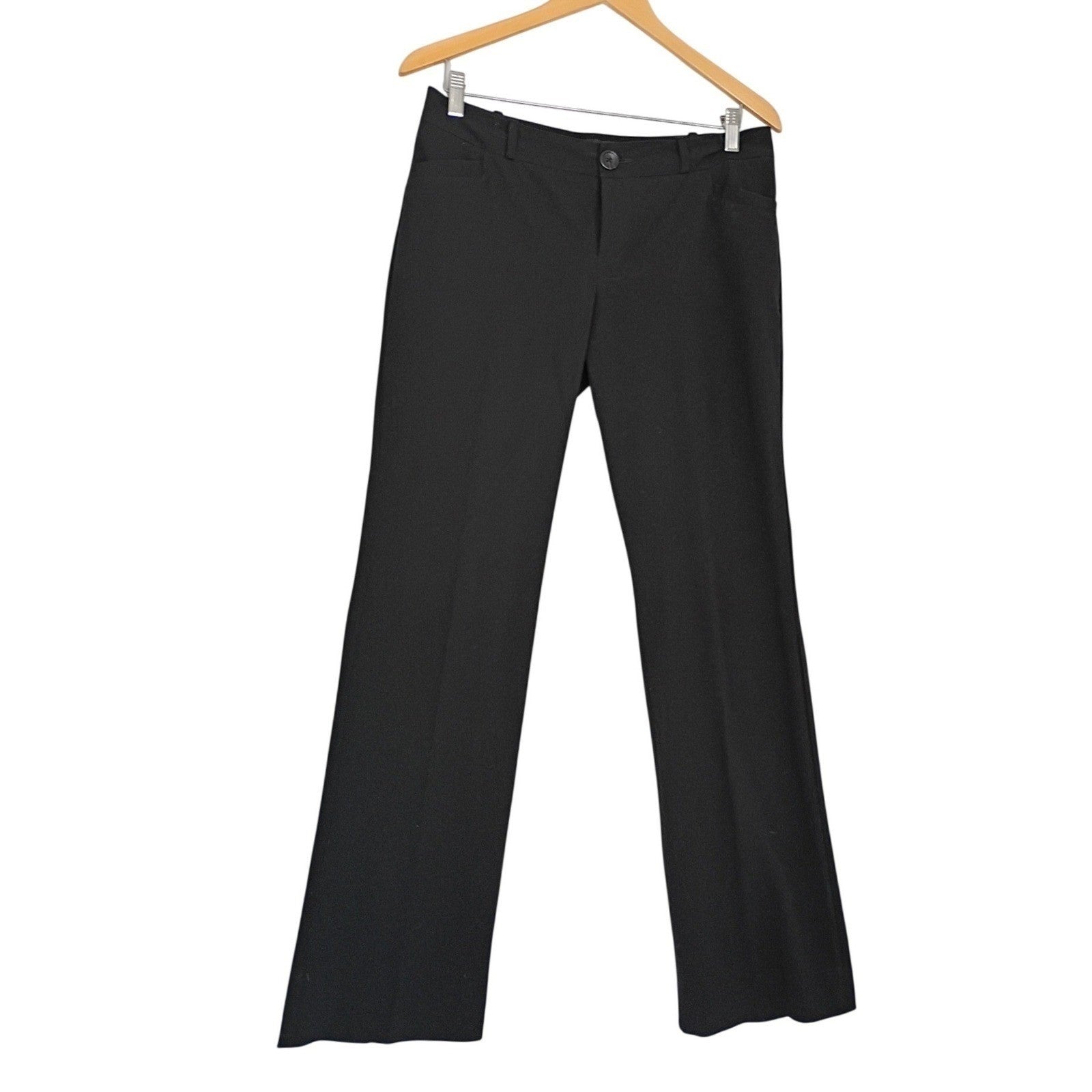 Mossimo Black Stretch Bootcut Dress Pants Women Size 6 W30x29 - NWOT