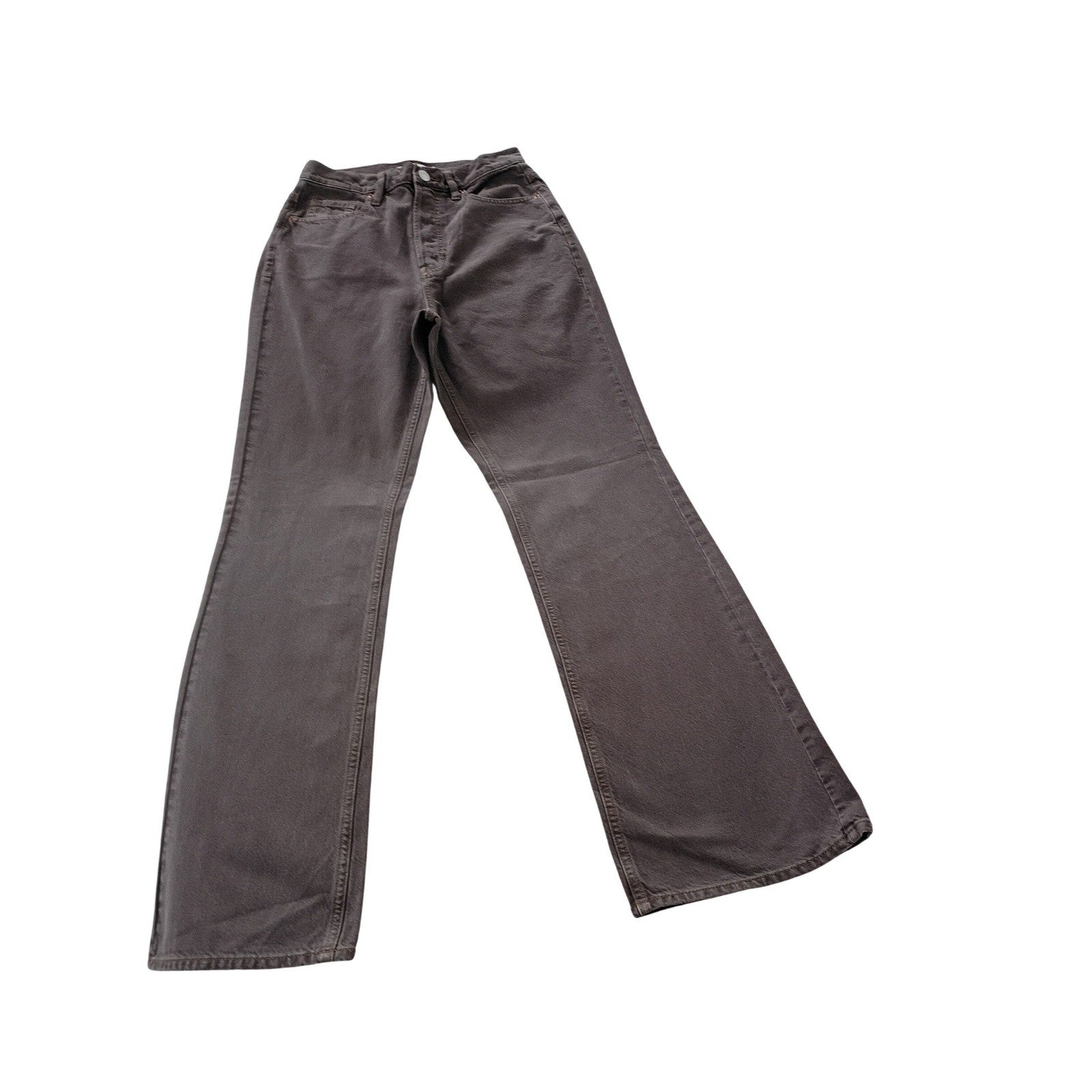 Mocha Brown High Rise Bootcut Flare Jeans 26x33 Long Inseam Denim PacSun