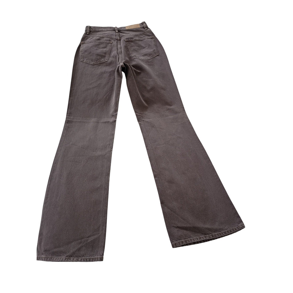 Mocha Brown High Rise Bootcut Flare Jeans 26x33 Long Inseam Denim PacSun