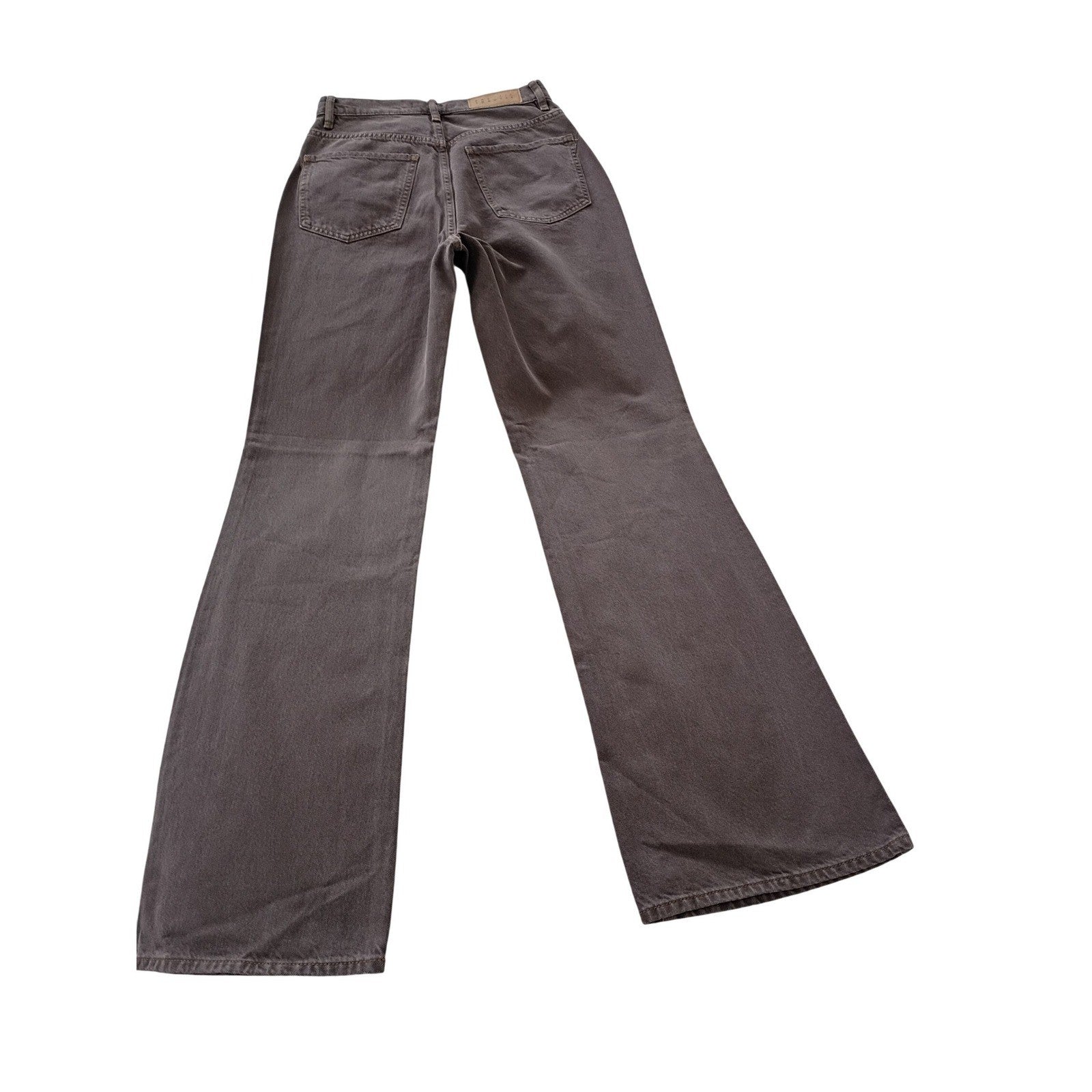 Mocha Brown High Rise Bootcut Flare Jeans 26x33 Long Inseam Denim PacSun
