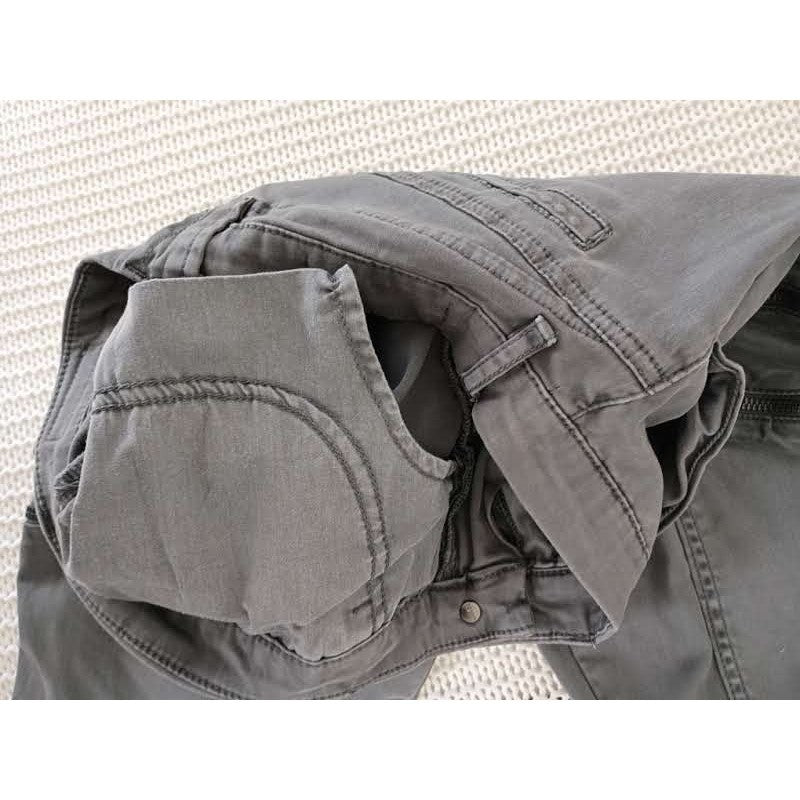 BLANKNYC Grey Cargo Pants Skinny Utility Biker Streetwear 27x28